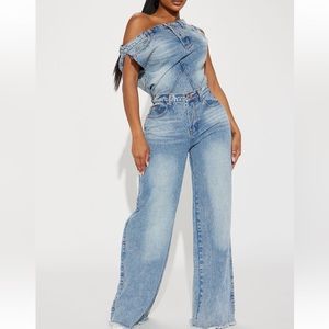 Denim Jumpsuit NWT